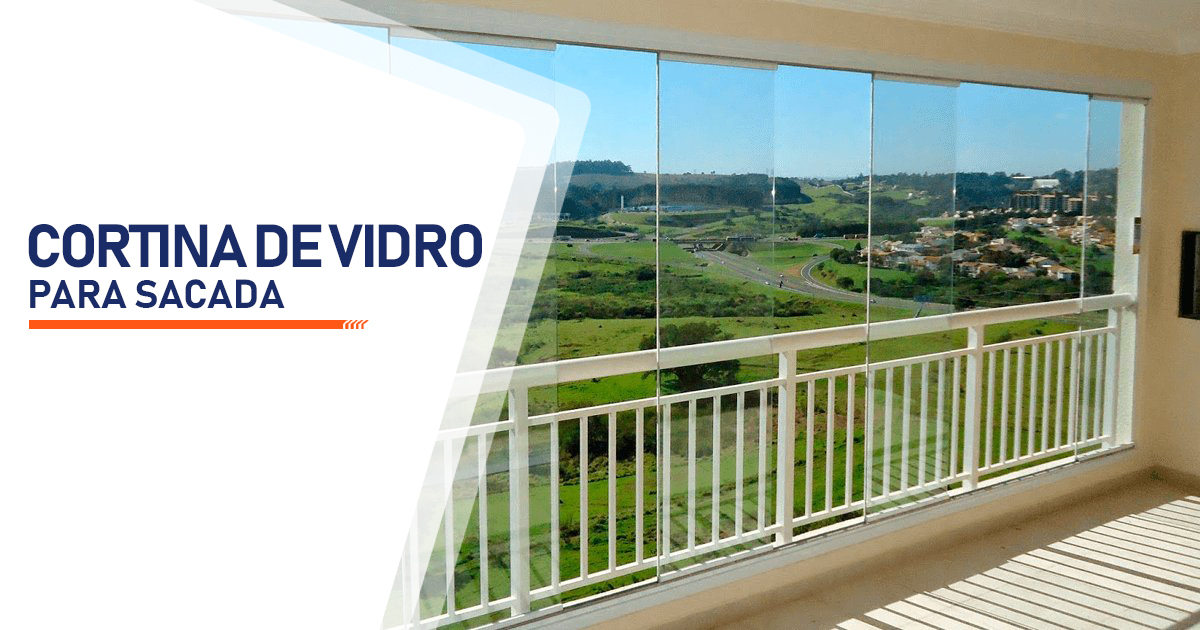 Cortina de Vidro para Sacada Cascavel