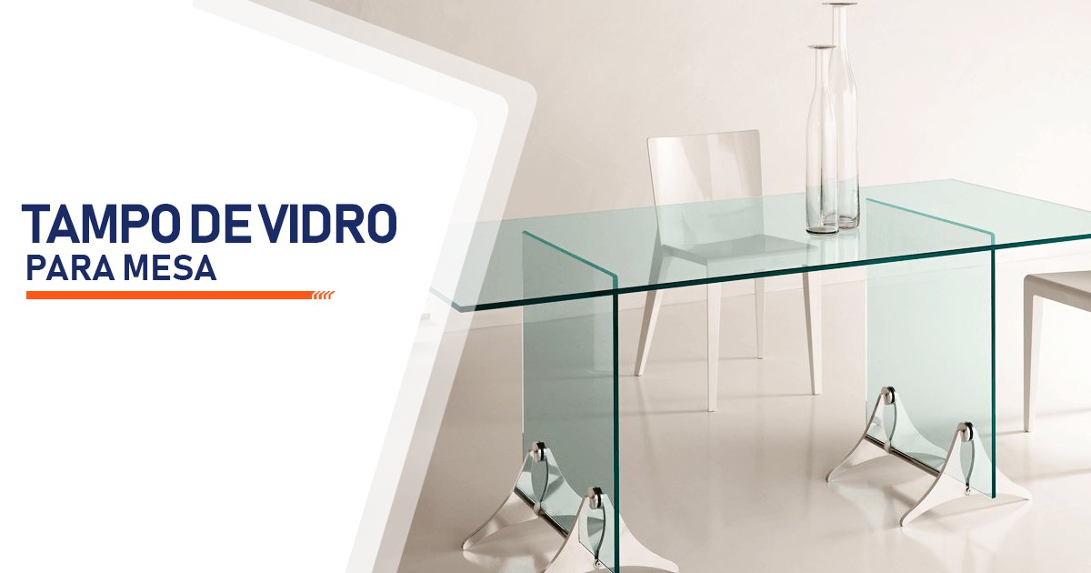 Tampo de Vidro Para Mesa Cascavel