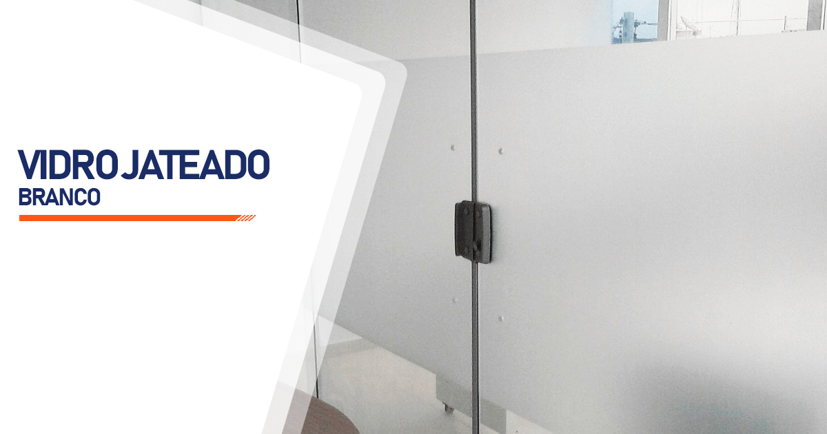 Vidro Jateado Branco Cascavel